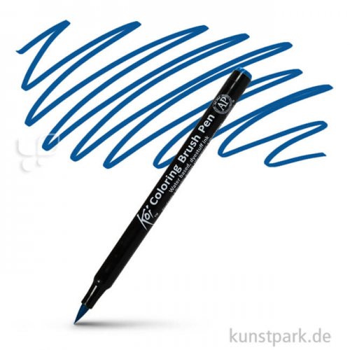 Sakura Koi Coloring Brush Pen Einzelstift | Prussian Blue