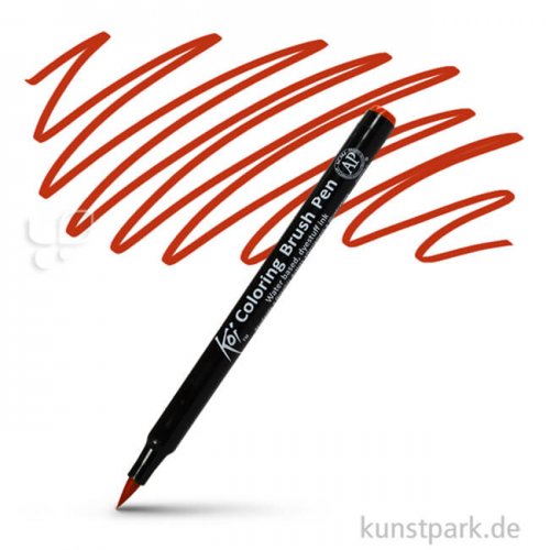 Sakura Koi Coloring Brush Pen Einzelstift | Red