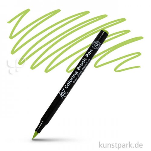Sakura Koi Coloring Brush Pen Einzelstift | Yellow Green