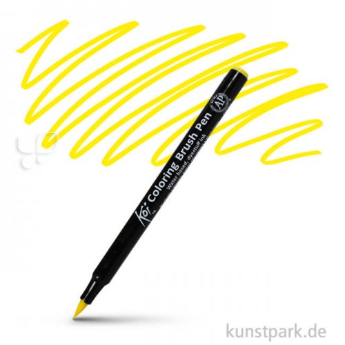 Sakura Koi Coloring Brush Pen Einzelstift | Yellow