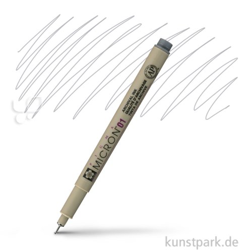 Sakura PIGMA Micron Fineliner 0,25 mm Einzelstift | 44 Kaltgrau