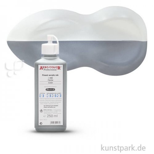 Schmincke AEROCOLOR Airbrushfarben 250 ml | 100 Transparent Weiß