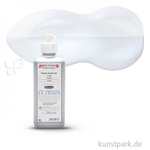 Schmincke AEROCOLOR Airbrushfarben 250 ml | 101 SUPRA-Weiß, deckend