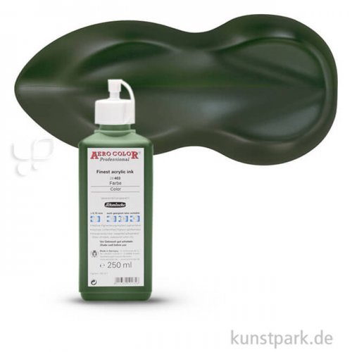 Schmincke AEROCOLOR Airbrushfarben 250 ml | 503 Olivgrün