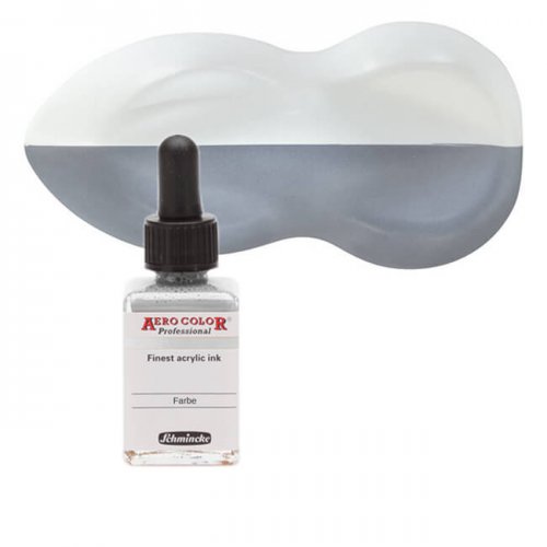 Schmincke AEROCOLOR Airbrushfarben 28 ml | 100 Transparent Weiß