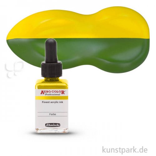 Schmincke AEROCOLOR Airbrushfarben 28 ml | 202 BASIS Gelb