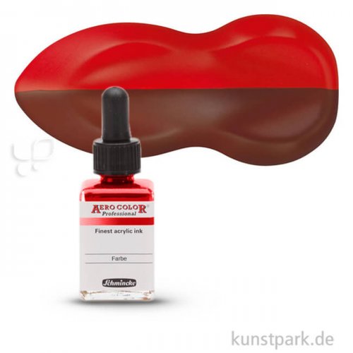 Schmincke AEROCOLOR Airbrushfarben 28 ml | 306 Brillantrot