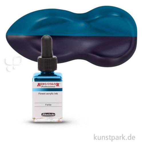 Schmincke AEROCOLOR Airbrushfarben 28 ml | 406 Türkisblau