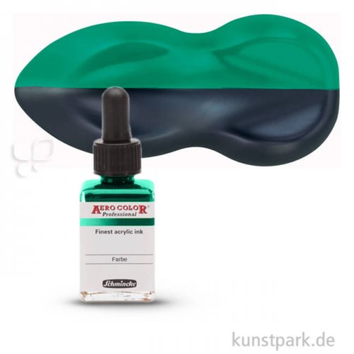 Schmincke AEROCOLOR Airbrushfarben 28 ml | 500 Phtalogrün