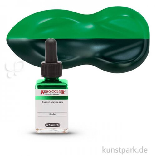 Schmincke AEROCOLOR Airbrushfarben 28 ml | 501 Brillantgrün