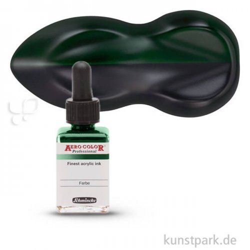 Schmincke AEROCOLOR Airbrushfarben 28 ml | 504 Chromoxidgrün feurig