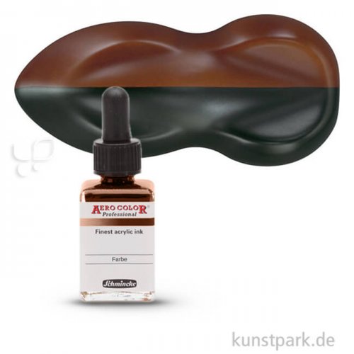 Schmincke AEROCOLOR Airbrushfarben 28 ml | 602 Brasil-Braun