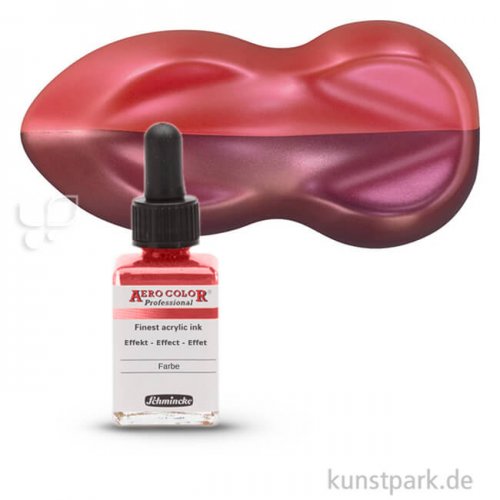 Schmincke AEROCOLOR Effektfarben 28 ml Einzelfarbe | 903 Metallic Red