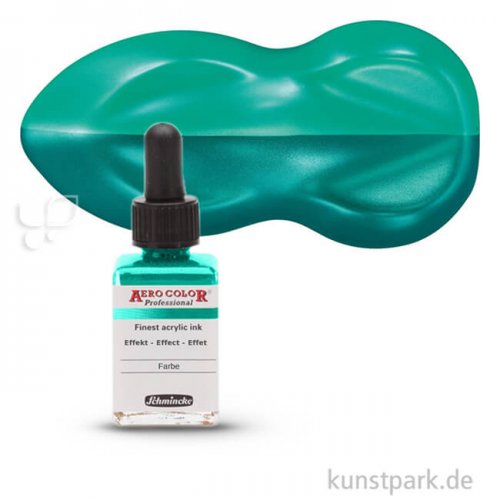 Schmincke AEROCOLOR Effektfarben 28 ml Einzelfarbe | 905 Metallic Green