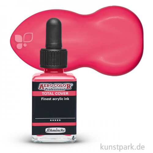 Schmincke AEROCOLOR Total Cover 28 ml Einzelfarbe | 833 Runbinrot
