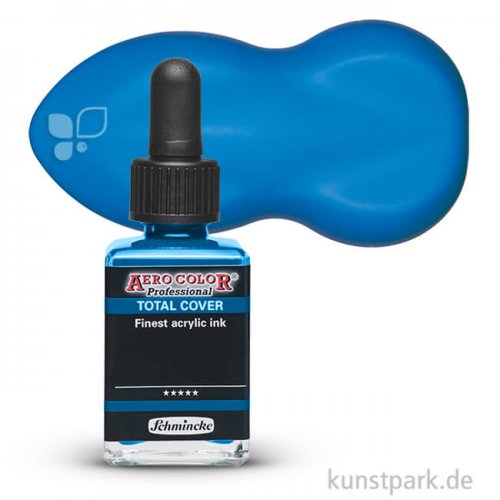 Schmincke AEROCOLOR Total Cover 28 ml Einzelfarbe | 841 Phthaloblau