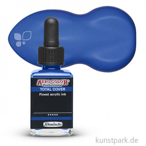 Schmincke AEROCOLOR Total Cover 28 ml Einzelfarbe | 843 Dunkelblau