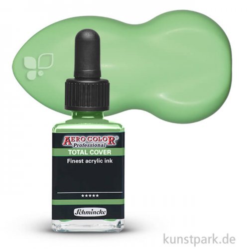 Schmincke AEROCOLOR Total Cover 28 ml Einzelfarbe | 858 Chromoxidgrün stumpf