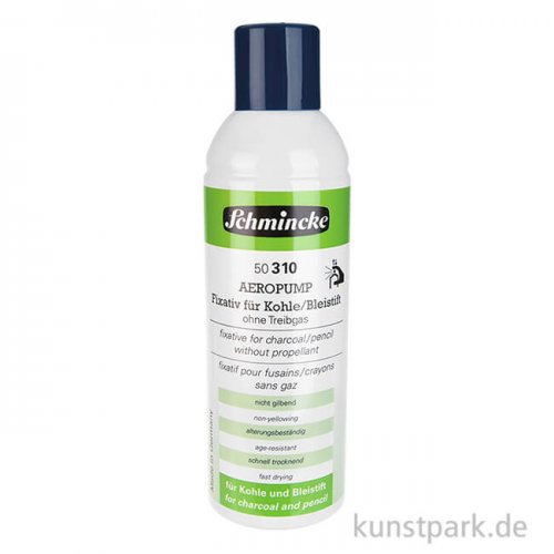 Schmincke AeroPUMP Fixativ für Kohle und Bleistift, 350 ml
