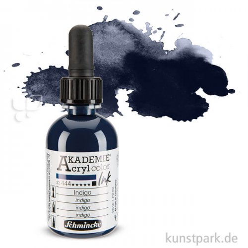 Schmincke AKADEMIE Acryl color Ink 50 ml Einzelfarbe | Indigo