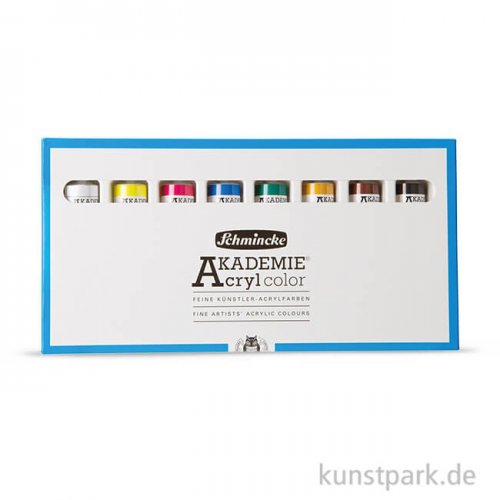 Schmincke AKADEMIE Acryl - 8 Tuben 60 ml Softpack