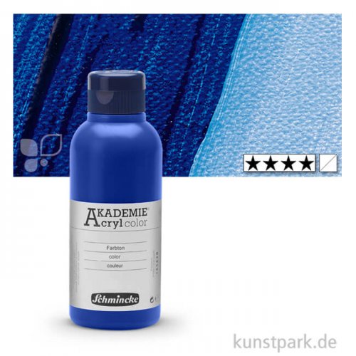 Schmincke AKADEMIE Acrylfarben 250 ml Flasche | 442 Ultramarinblau