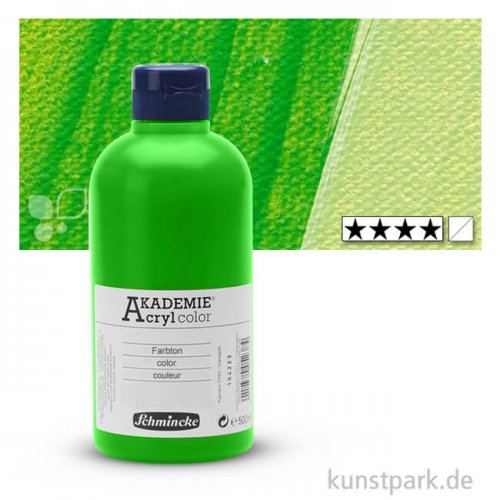 Schmincke AKADEMIE Acrylfarben 500 ml Flasche | 557 Maigrün