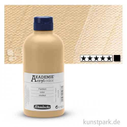 Schmincke AKADEMIE Acrylfarben 500 ml Flasche | 660 Sand