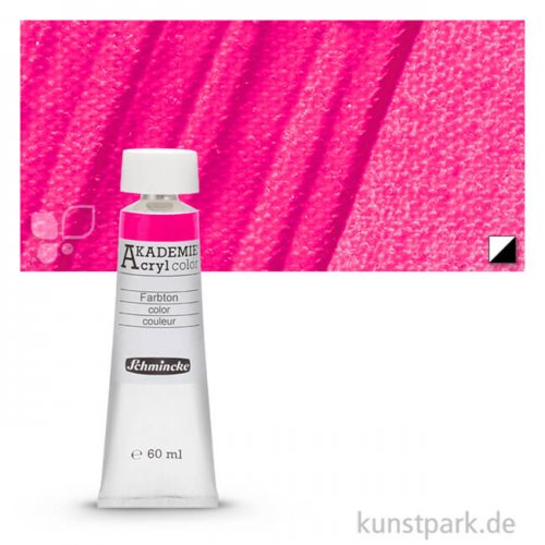 Schmincke AKADEMIE Acrylfarben 60 ml Tube | 855 Neon Pink