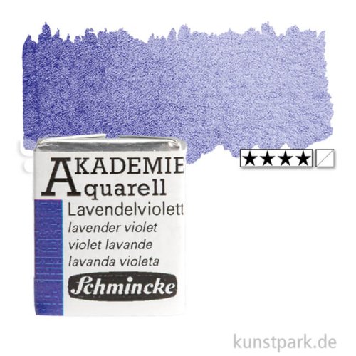Schmincke AKADEMIE Aquarellfarben 1/2 Napf | 449 Lavendelviolett