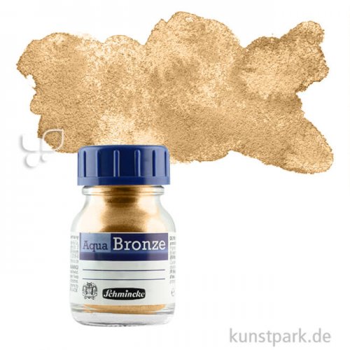 Schmincke AQUA-Bronzen 20 ml Einzelfarbe | Reichbleichgold