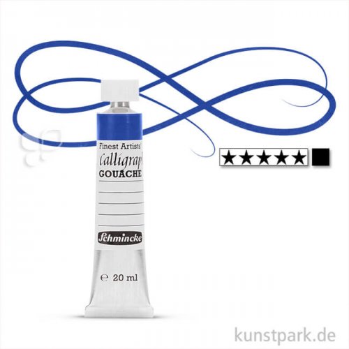 Schmincke CALLIGRAPHY Gouache 20 ml Tube | 430 Ultramarinblau dunkel