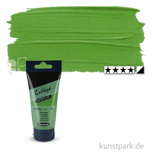 Schmincke COLLEGE Acrylfarben 75 ml Tube | 515 Olivgrün
