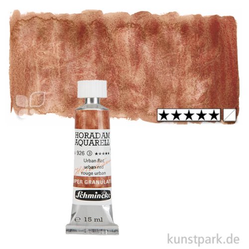 Schmincke HORADAM Aquarell - Supergranulierend 15 ml Tube | Urban Rot