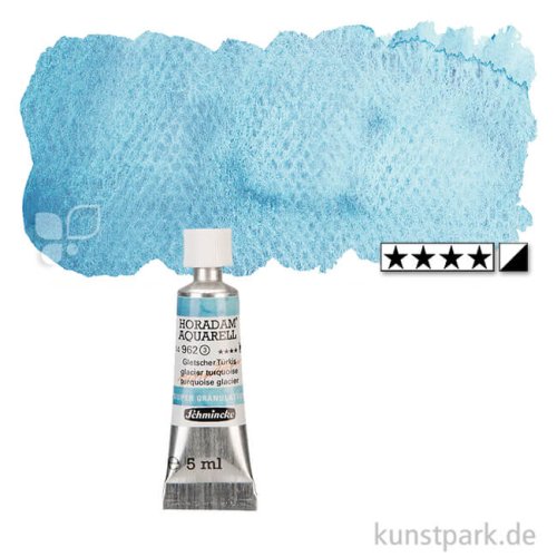 Schmincke HORADAM Aquarell - Supergranulierend 5 ml Tube | Gletscher Türkis