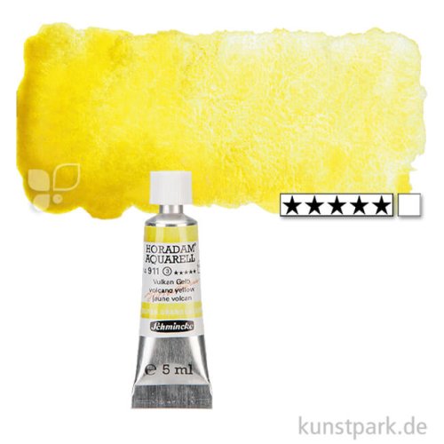 Schmincke HORADAM Aquarell - Supergranulierend 5 ml Tube | Vulkan Gelb