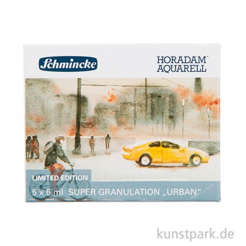 Schmincke Horadam Aquarell Supergranulierend Urban - Set 5 x 5 ml