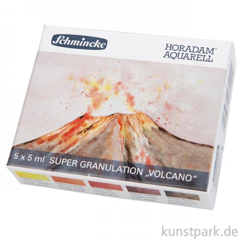 Schmincke Horadam Aquarell Supergranulierend Vulkan - Set 5 x 5 ml
