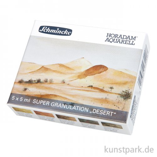 Schmincke Horadam Aquarell Supergranulierend Wüste - Set 5 x 5 ml