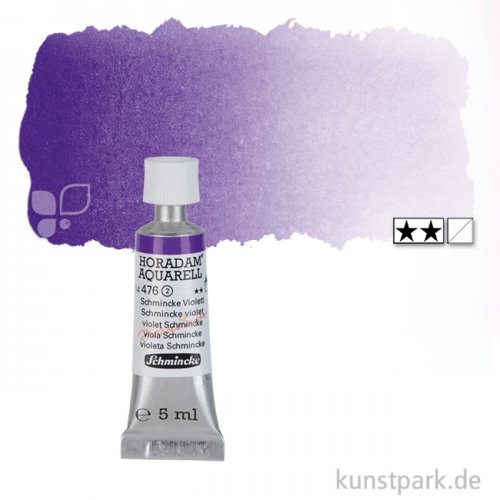 Schmincke HORADAM Aquarellfarben Tube 5 ml | 476 Schmincke Violett