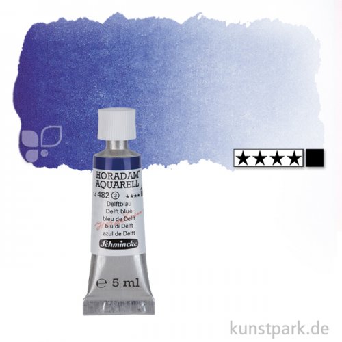 Schmincke HORADAM Aquarellfarben Tube 5 ml | 482 Delftblau