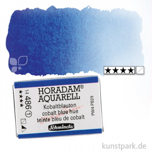 Schmincke HORADAM Aquarellfarben 1/1 Napf | 486 Kobaltblauton