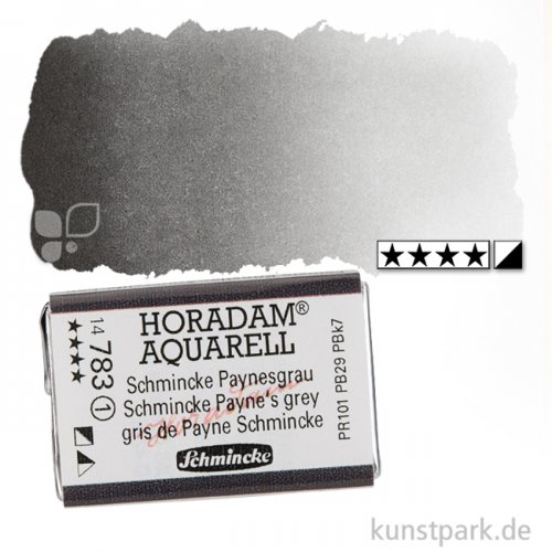 Schmincke HORADAM Aquarellfarben 1/1 Napf | 783 Schmincke-Paynesgrau