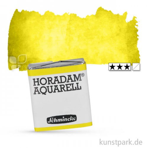 Schmincke HORADAM Aquarellfarben 1/2 Napf | 215 Zitronengelb