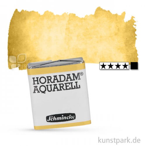 Schmincke HORADAM Aquarellfarben 1/2 Napf | 221 Jaune brillant tief