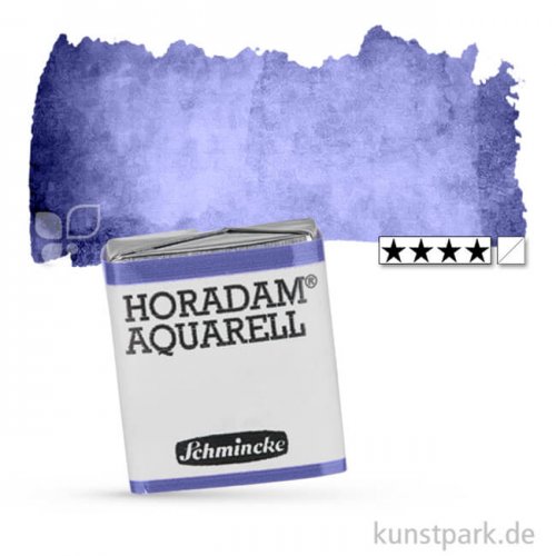 Schmincke HORADAM Aquarellfarben 1/2 Napf | 495 Ultramarinviolett