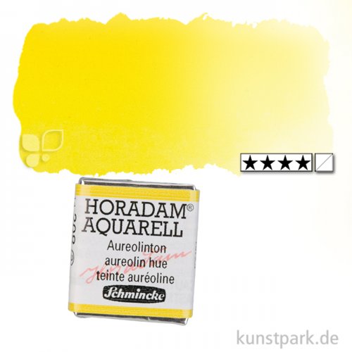 Schmincke HORADAM Aquarellfarben 1/2 Napf | 208 Aureolin modern