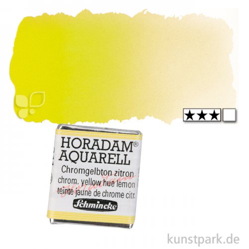 Schmincke HORADAM Aquarellfarben 1/2 Napf | 211 Chromgelb zitron