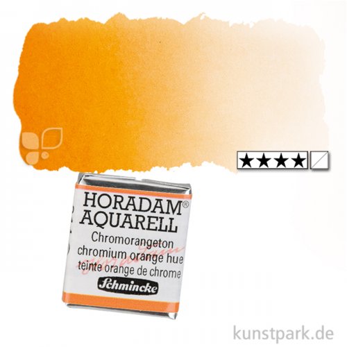 Schmincke HORADAM Aquarellfarben 1/2 Napf | 214 Chromorange