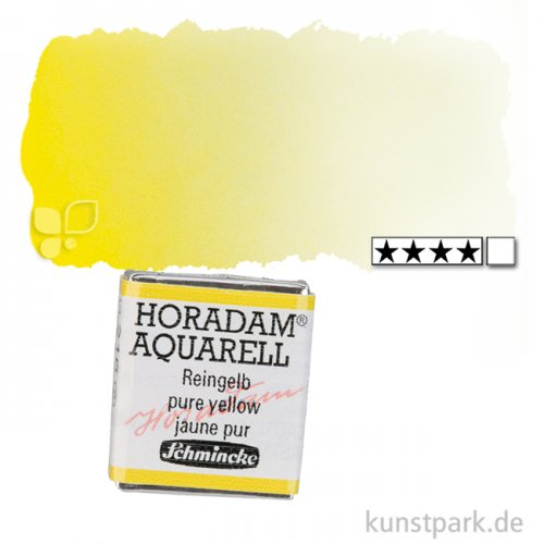 Schmincke HORADAM Aquarellfarben 1/2 Napf | 216 Reingelb